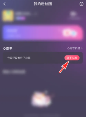 皮皮陪玩怎么许心愿 皮皮陪玩许心愿操作方法